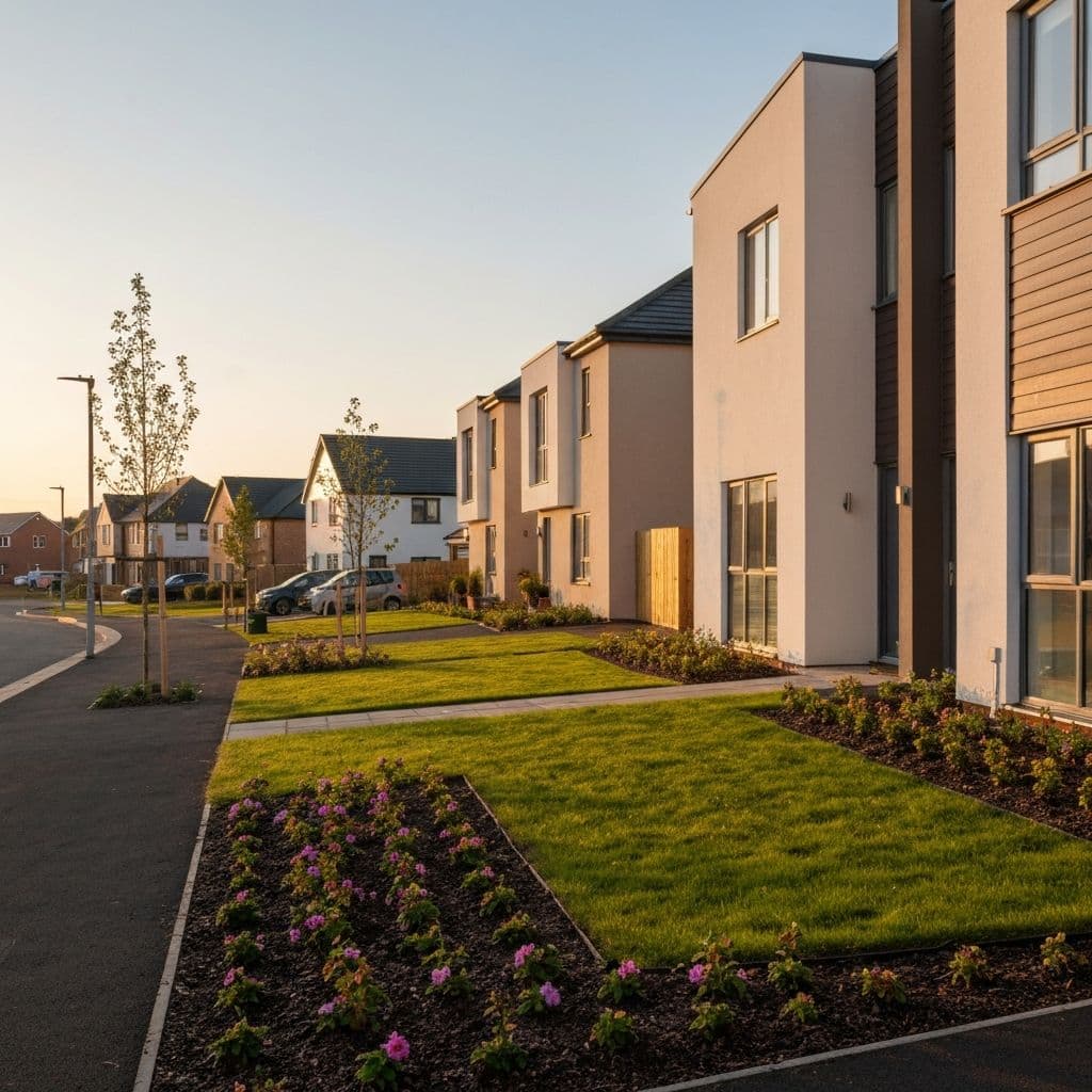 Completed Nexus residential development